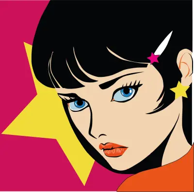 تصميم بورتريه بنمط فن البوب آرت (Pop Art Portrait) باستخدام Adobe Illustrator