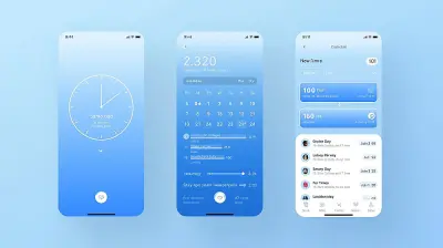 تصميم شاشة واحدة لتطبيق أو موقع (UI Design)