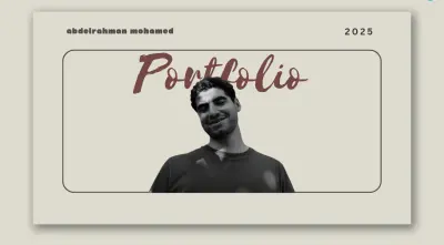 تصميم وإنشاء بورتفوليو احترافي (Portfolio)