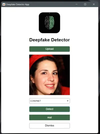 Deepfake Detection App Using MATLAB