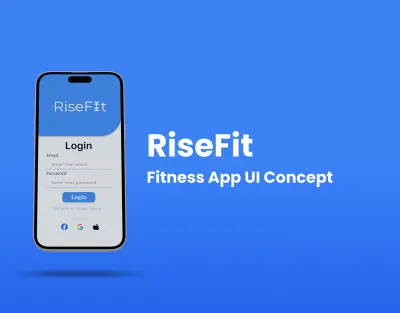 تصميم واجهة صفحة دخول