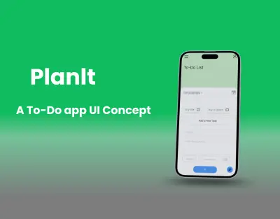 تصميم واجهة تطبيق To-Do List لإدارة المهام اليومية