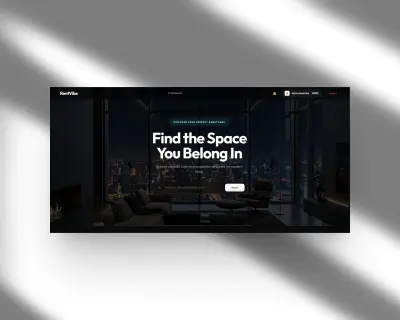 تصميم وتطوير منصة RentVibe