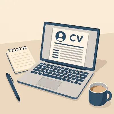 إعداد CV لعميل