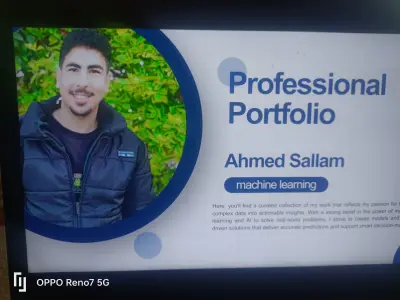 أهلا استاذ احمد ،   خبره سنتين ف الفرونت اند و  أستطيع عمل بروتفوليو احترافي يعرض اعمالك بطريقه جذابه ومنظمه تواصل معي لارسال نماذج لتقييم و خصم 20% لأول تعاون  وسوف أقوم بعمل آخر كا ويب سايت مجاناً