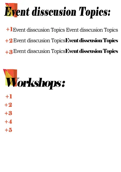 إعلان عن Event