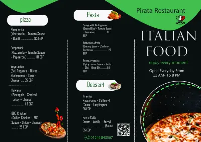 تصميم منيو مطعم بشكل احترافي