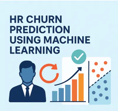 نظام تنبؤ بترك الموظفين باستخدام تعلم الآلة (HR Churn Prediction)