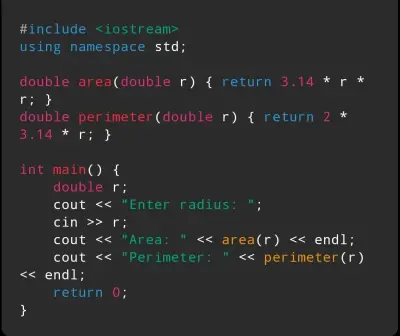 c++ program