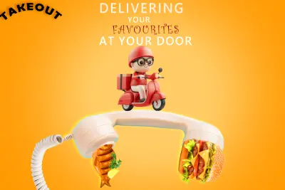 بوست اعلاني لشركة توصيل