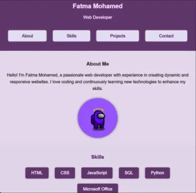 موقع ملف شخصي