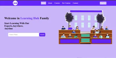 LearningHub  موقع تعليمي