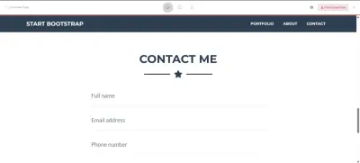 Freelancer Portfolio Template
