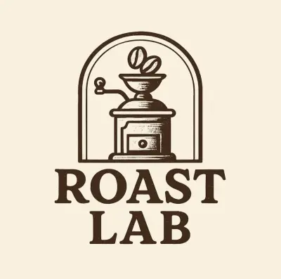 لوجو احترافى لبراند قهوة( Roast Lab )