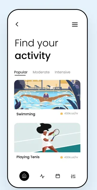 Fitness app