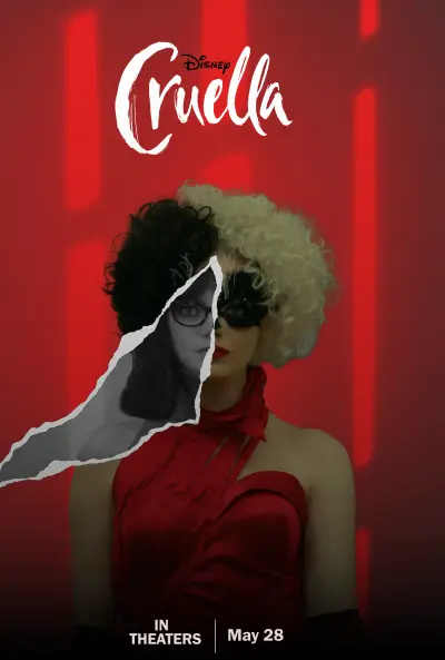 تصميم بوستر غير رسمي لفيلم "Cruella"