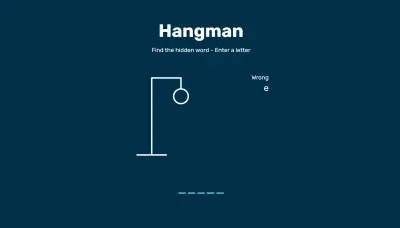 لعبة هانجمان باستخدام React.js