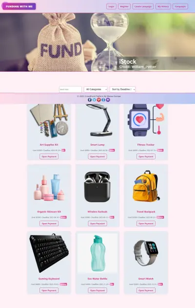 crowdfunding platform