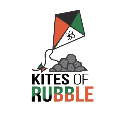 ♥Kites of Rubble – Palestinian Inspired Logo