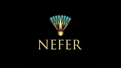تصميم لوجو وهوية بصرية لبراند "Nefer"