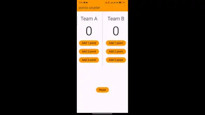 Basketball counter app