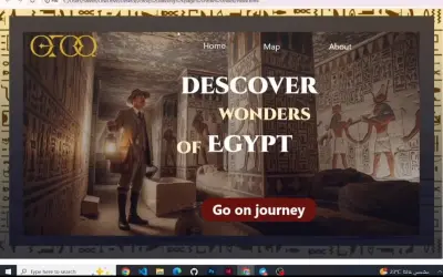 Landing page تفاعلية