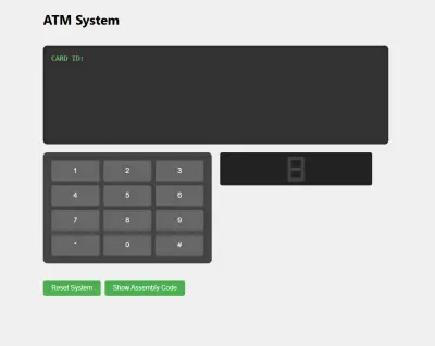 ATM Simulation GUI