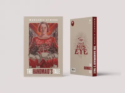 غلاف كتاب the  handmaid's tale