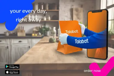 Talabat Pop-Out Delivery Concept | Spec Ad