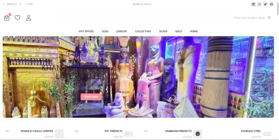 Khan El Khalili shop for gold and handcrafted products