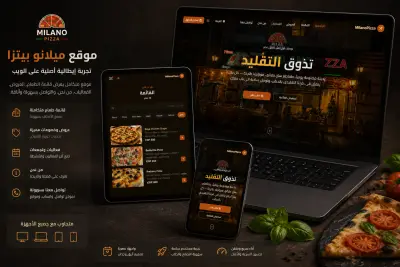 Milano Pizza | منصة احترافية لطلبات المطاعم وإدارة المنتجات