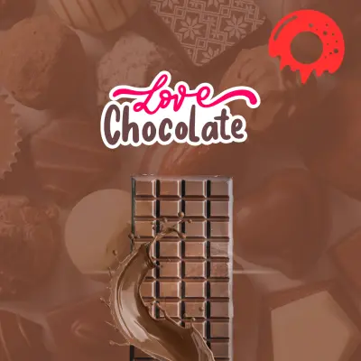 اعلان شوكولاته