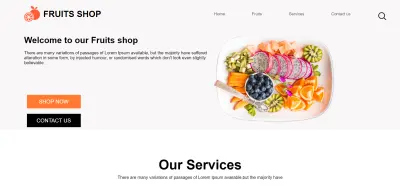 صفحه هبوط بإستخدام HTML-CSS