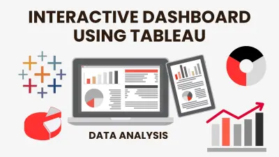تصميم وتطوير لوحة تحكم تفاعلية (Dashboard) لتحليل المبيعات باستخدام Tableau.