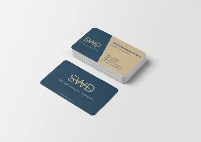 تصميم كرت تجاري