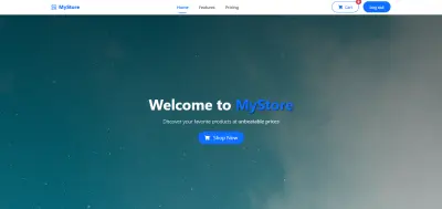 MyStore – متجر إلكتروني متجاوب (Responsive E-Commerce Web App)