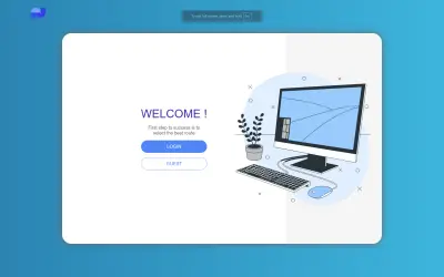 مقدمة موقع إلكتروني وتسجيل دخول المستخدم