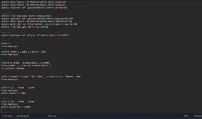 تطبيق عملي على إدارة البيانات باستخدام أوامر SQL (DML Project)