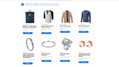 المشروع عبارة عن متجر إلكتروني مصغر (Mini E-Commerce Store) تم بناؤه باستخدام  html ,CSS , bootstrap , JavaScript