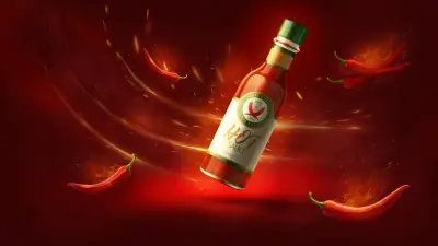 Hot sauce photo manipulation