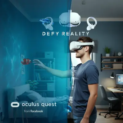 اعلان لجهاز اوكلاس كويست 2 من شركة ميتا