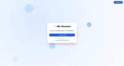 Containerized Url Shortener