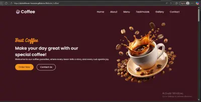 Coffee Website