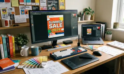 تصميم بوسترات سوشيال ميديا لحملة إعلانية