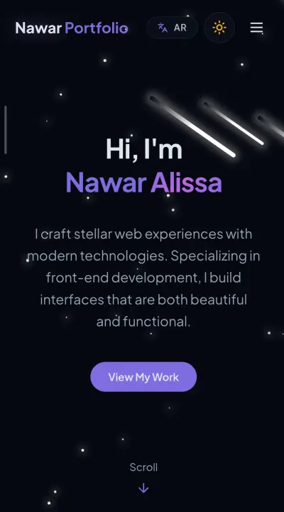 Multilanguage portfolio