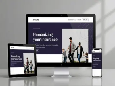 Insure — Modern Insurance Landing Page Built with React