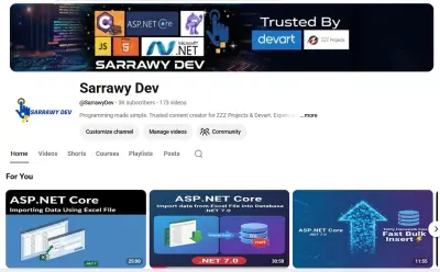 خبير تقني ومؤسس قناة يوتيوب Sarrawy Dev لتعليم البرمجة المتقدمة