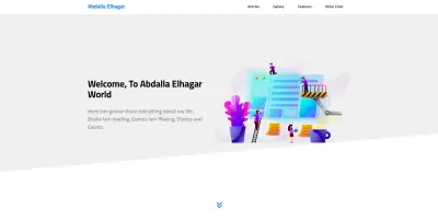 صفحه هبوط تفاعليه