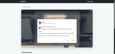 Posts Website With angular and bootstrap