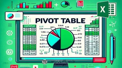تحليل البيانات بالاكسيل باستخدام pivot table